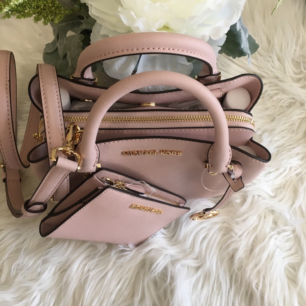 New Michael Kors small savannah satchel & wallet - Picture 5 of 8